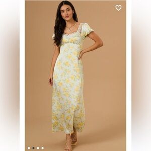 New with tags Altar’d state paisley floral maxi dress